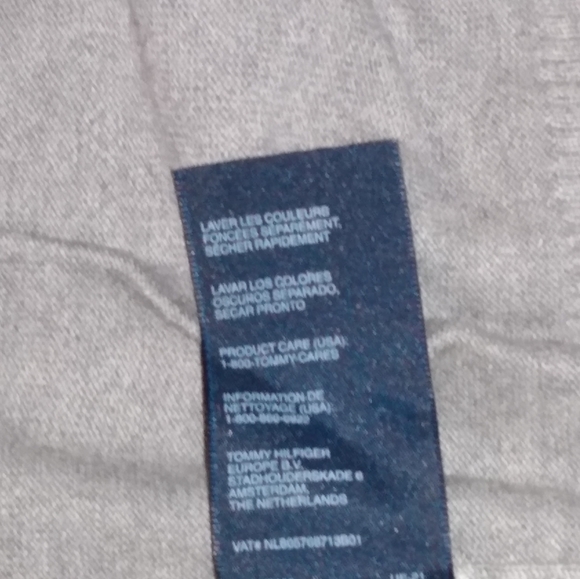 Tommy Hilfiger argyle sweater sz:M - Picture 7 of 8